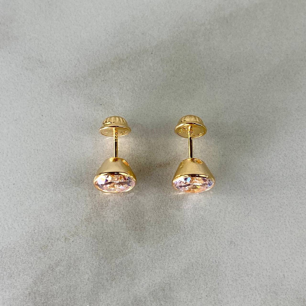 Topos Bisel 1.1g / 6.25mm Oro Amarillo 18K - Image 2