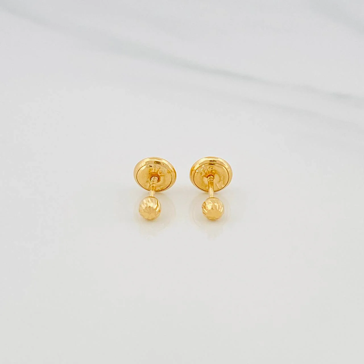 Topos Bola 0.45 g / 3 mm Oro Amarillo 18K