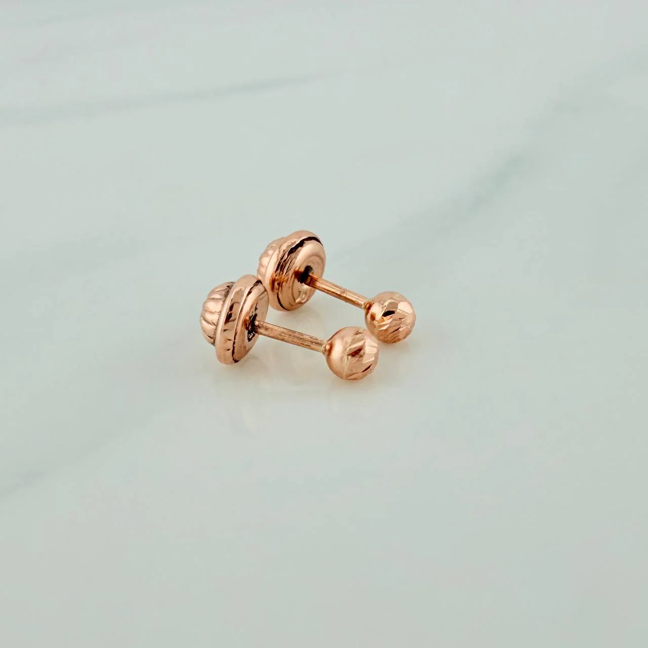 Topos Bola 0.55gr / 3mm Oro Rosa 18K % - Image 3