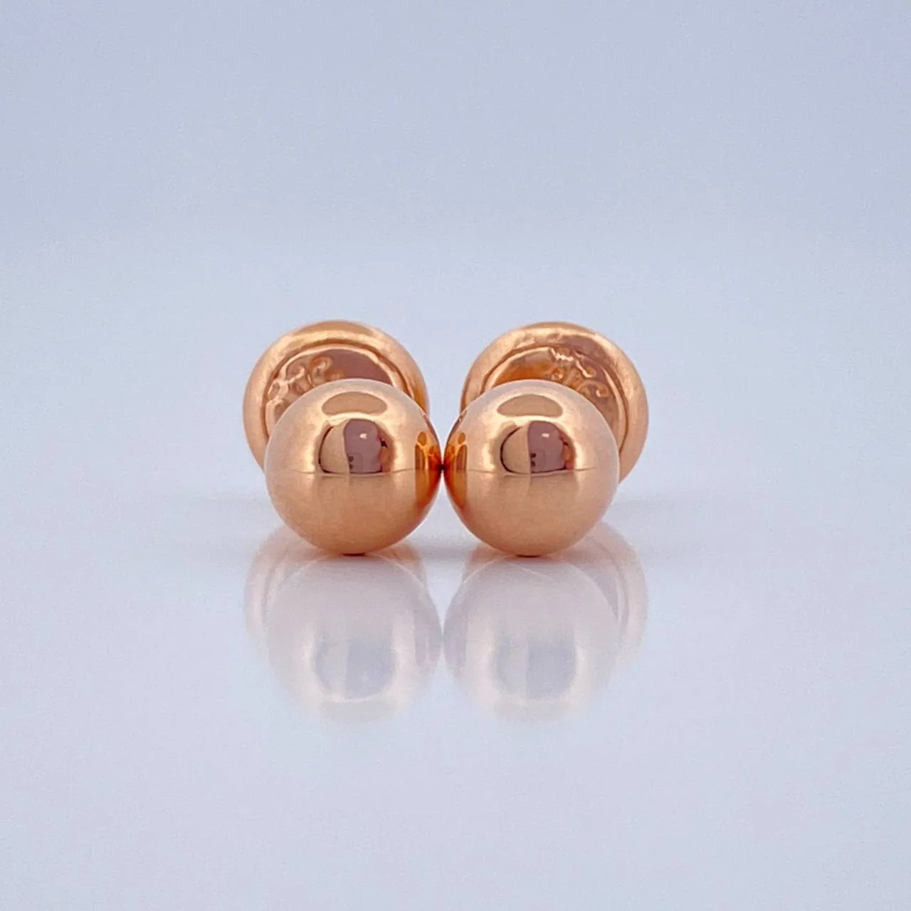 Topos Bola 0.55gr / 5mm Oro Rosa 18K &