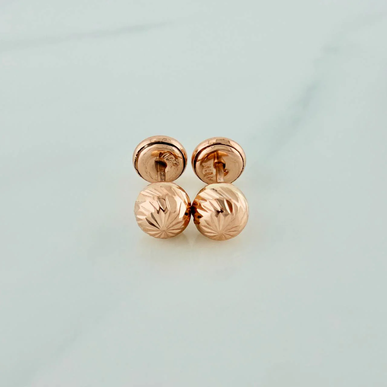 Topos Bola 0.85gr / 5mm Oro Rosa 18K %