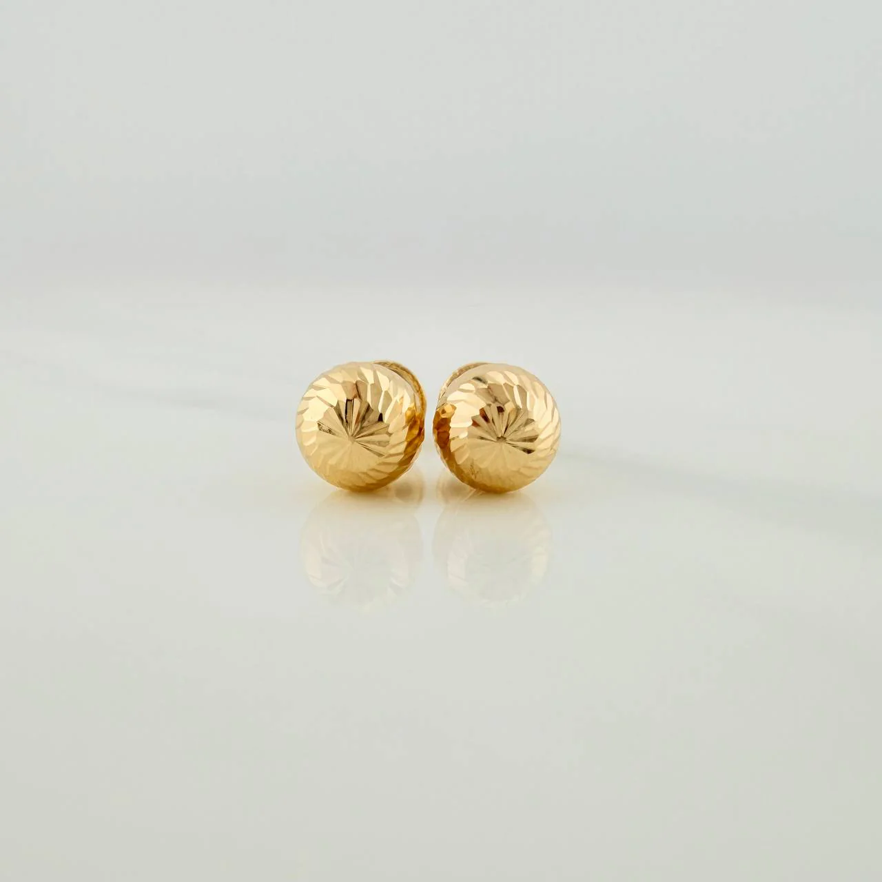 Topos Bola 0.85gr / 7mm Oro Amarillo 18K %