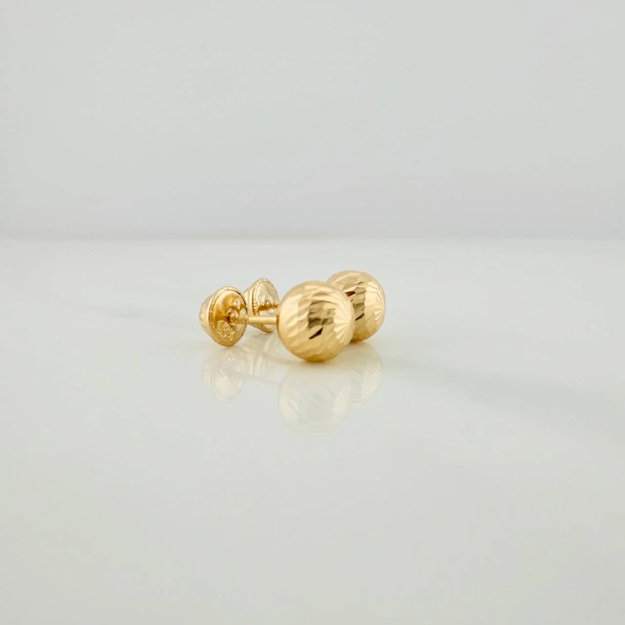 Topos Bola 0.85gr / 7mm Oro Amarillo 18K % - Image 2