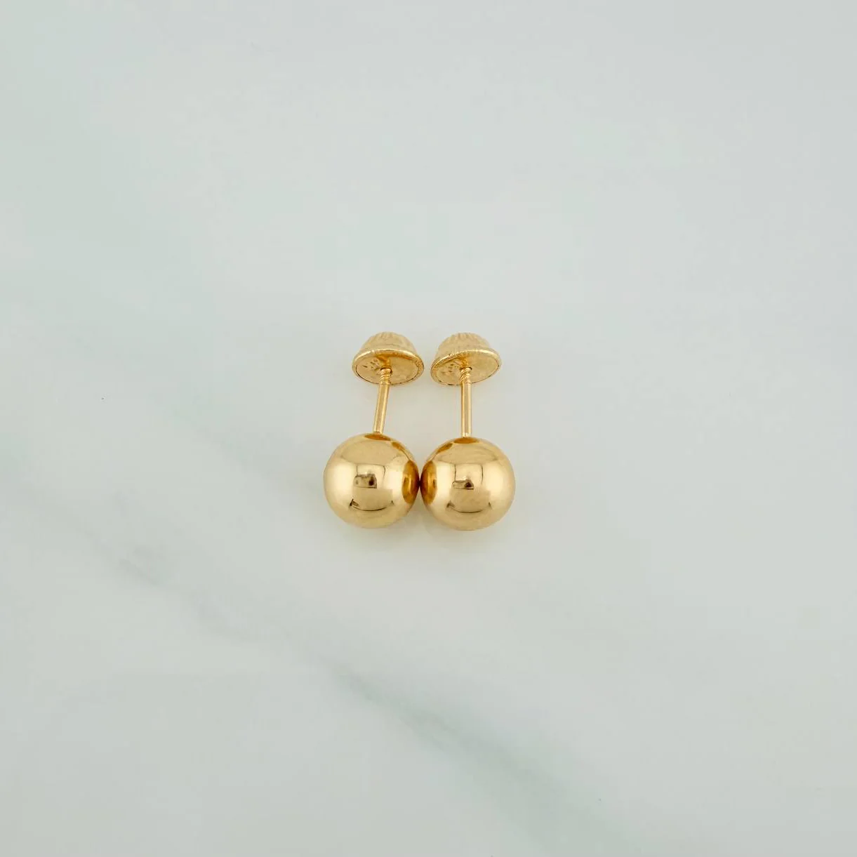 Topos Bola 0.8gr / 7mm Oro Amarillo 18K % - Image 3