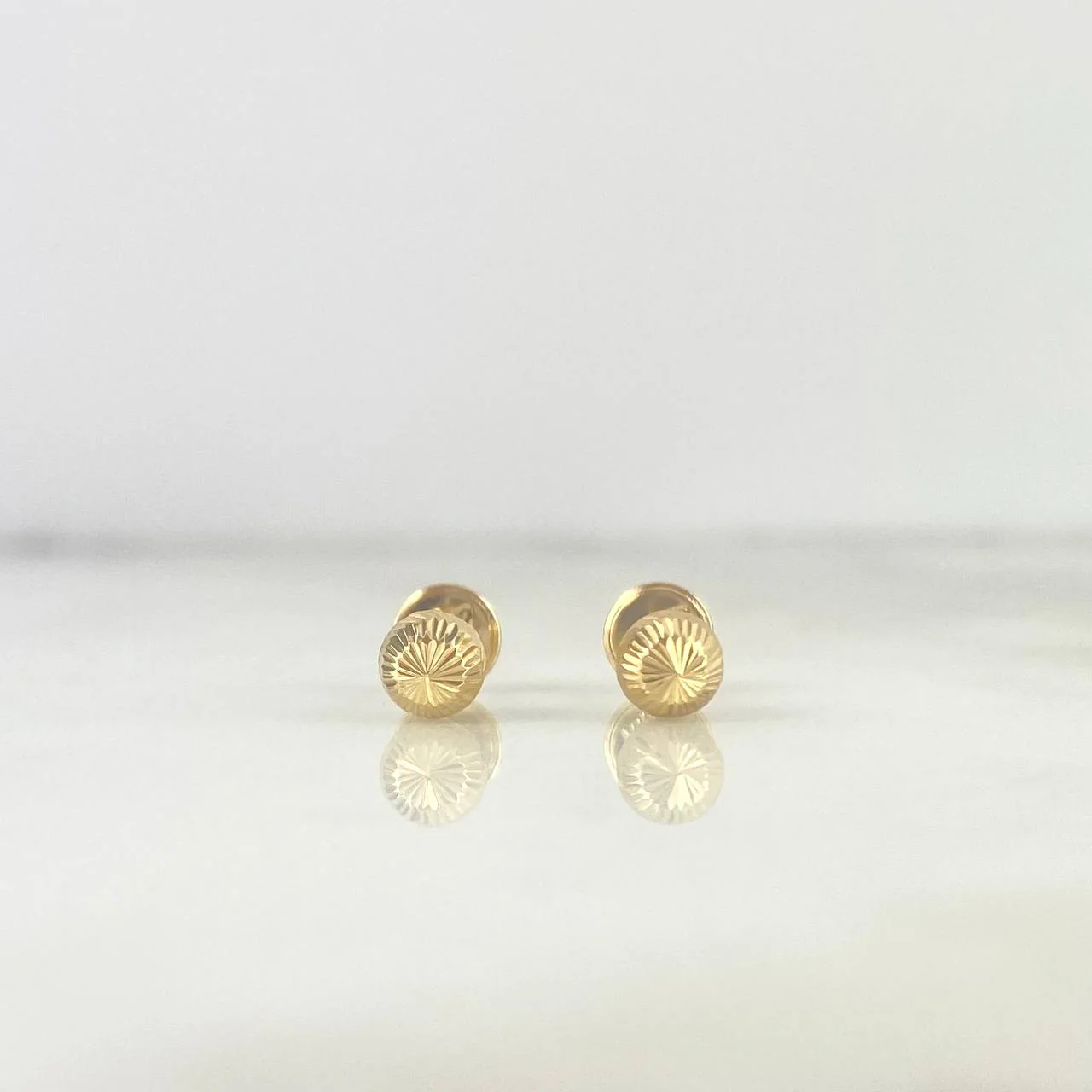Topos Bola Diamantada 0.45gr / 4mm Oro Amarillo 18K