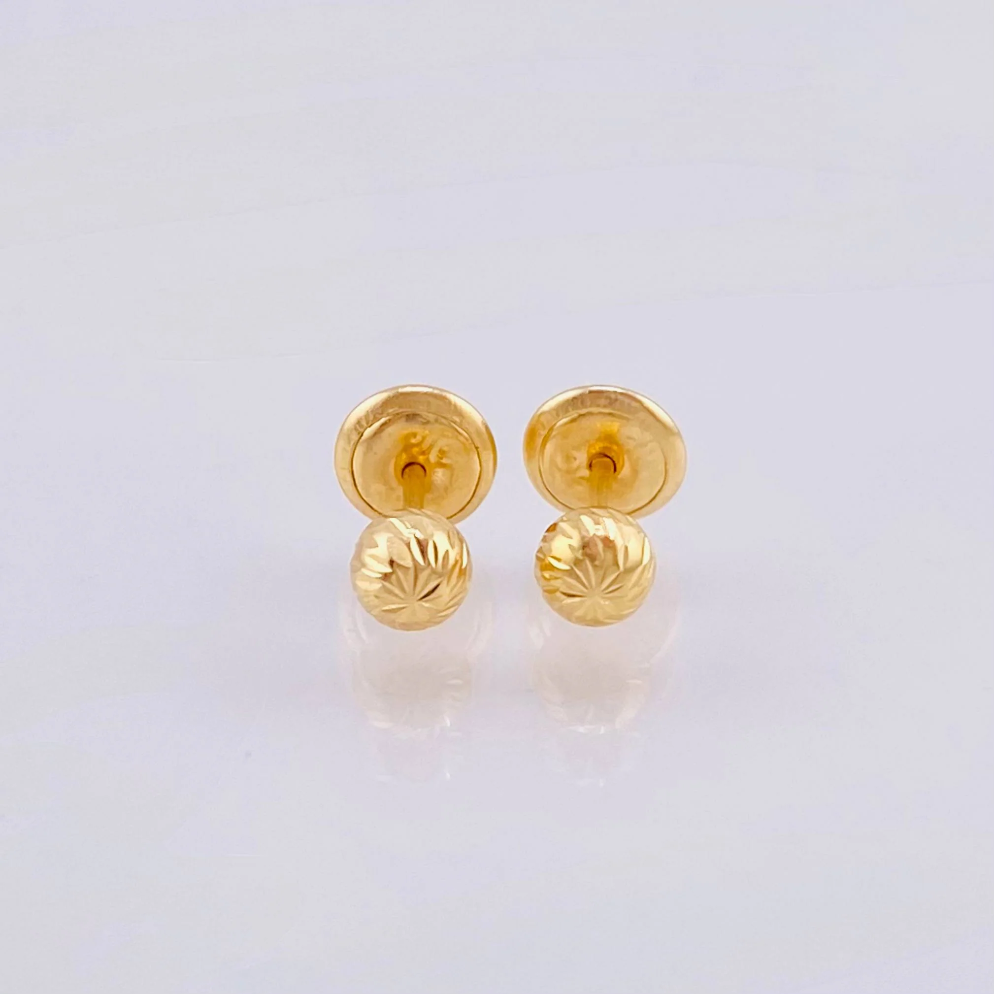 Topos Bola diamantada 0.5gr / 4mm Oro Amarillo 18K