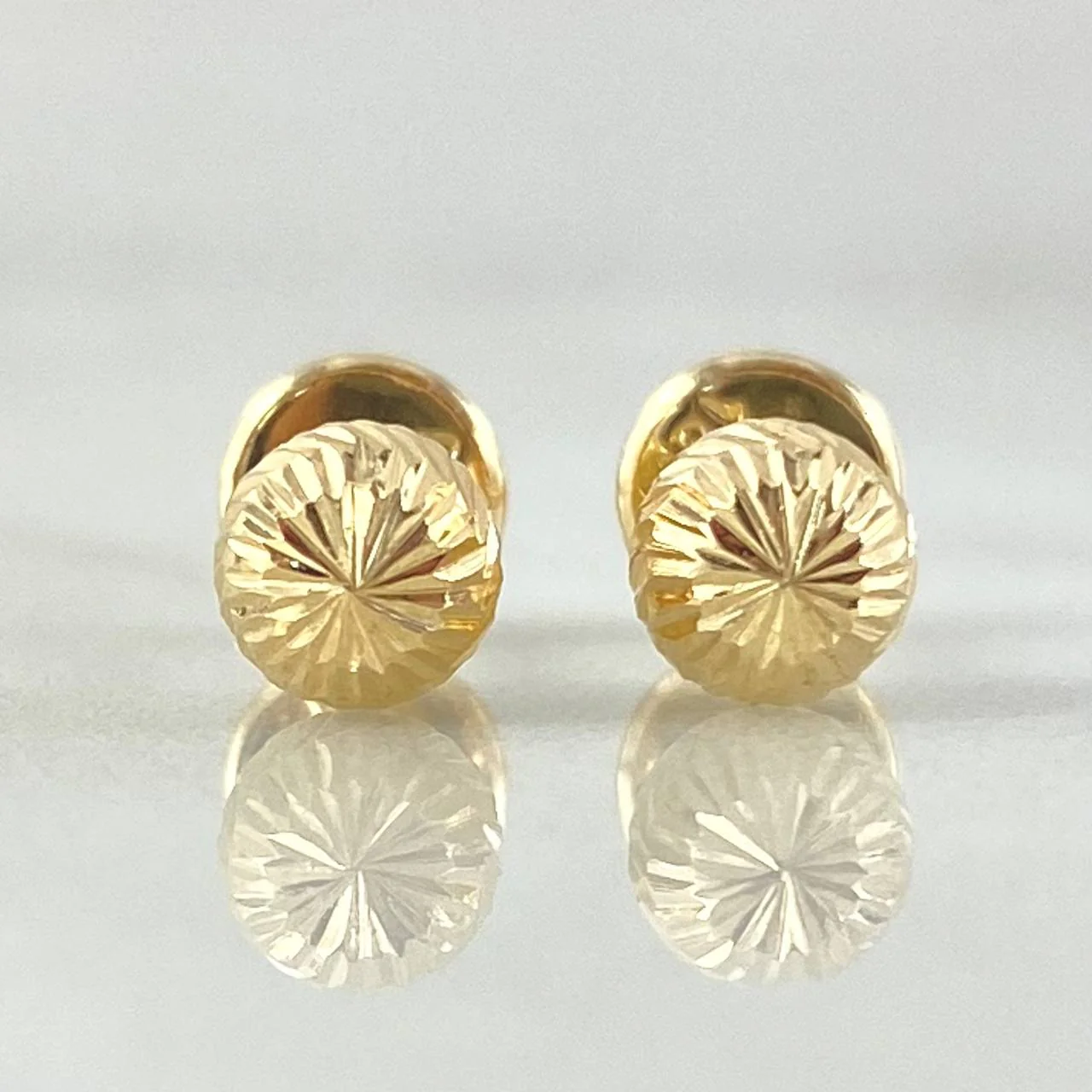 Topos Bola Diamantada 5Mm 0.6 g / 5 mm Oro Amarillo 18K