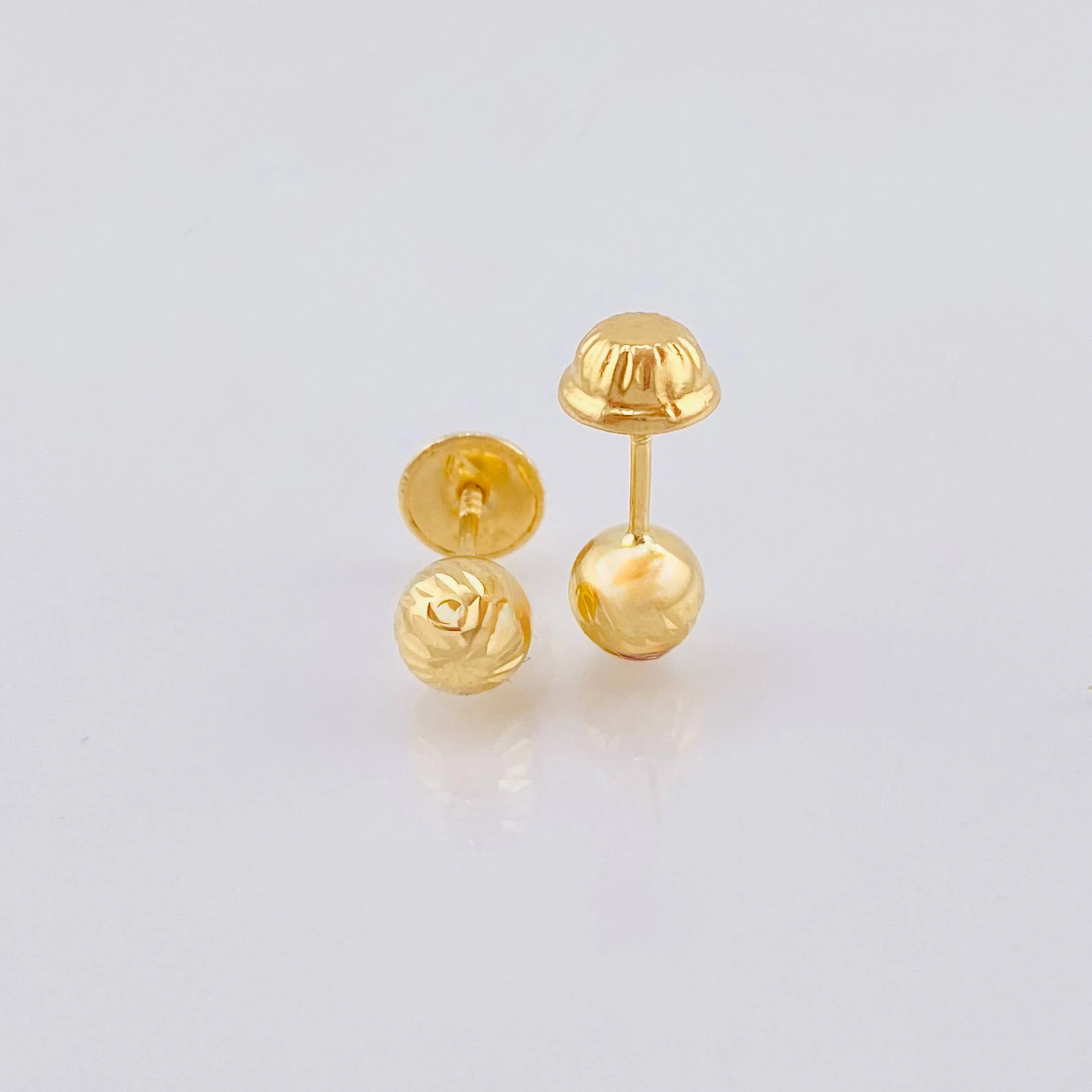 Topos Bola Diamantado 0.6gr / 5mm Oro Amarillo 18K © - Image 3