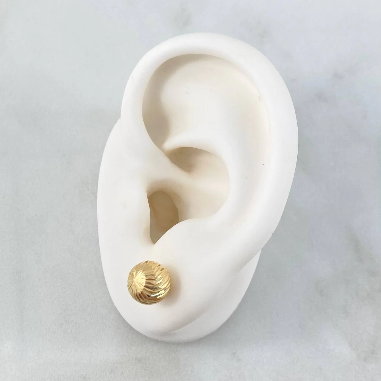 Topos Bola Diamnatada 1.1 g / 8 mm Oro Amarillo 18K - Image 3