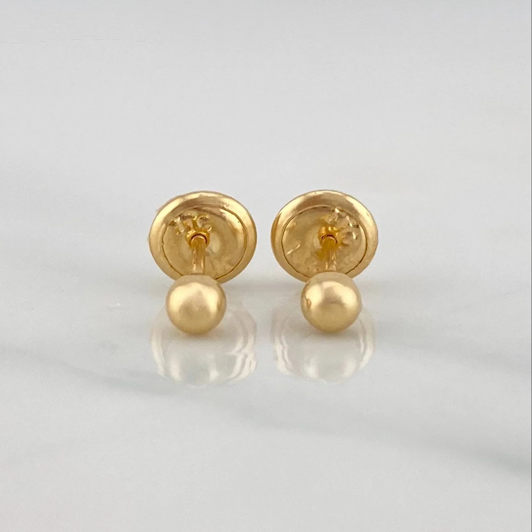 Topos Bola Lisa 0.45 g / 3 mm Oro Amarillo 18K