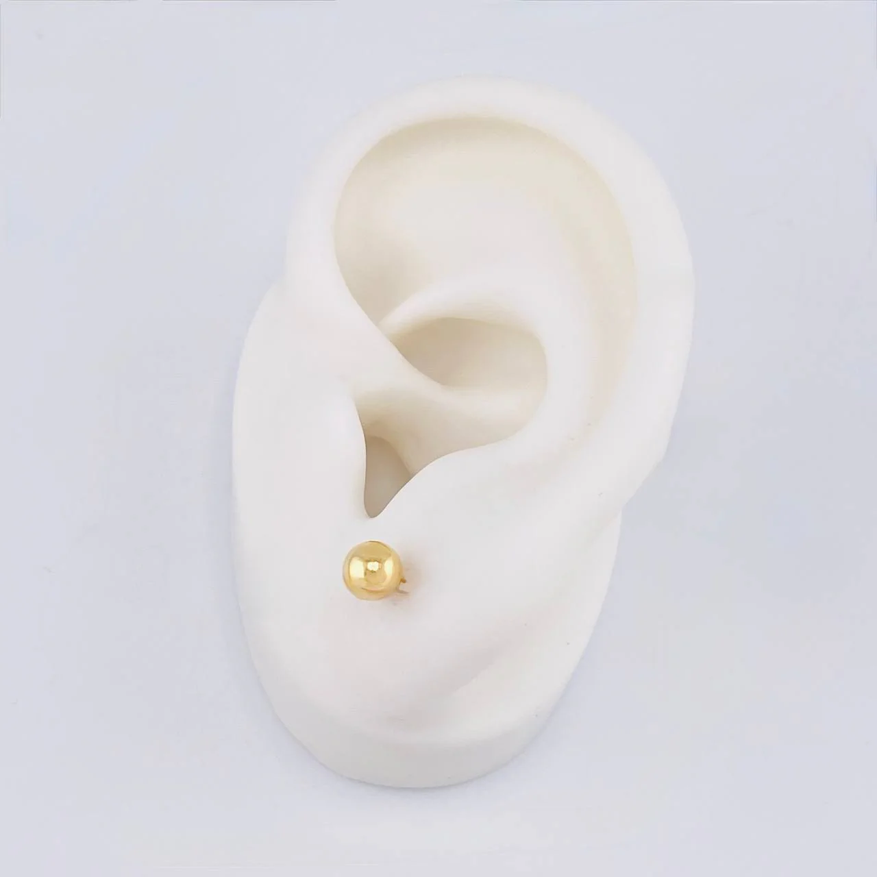 Topos Bola Lisa 0.45 g / 4 mm Oro Amarillo 18K - Image 4