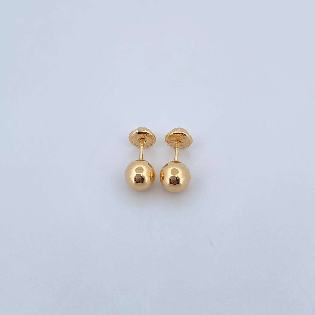 Topos Bola Lisa 0.65gr / 6mm Oro Amarillo & - Image 2