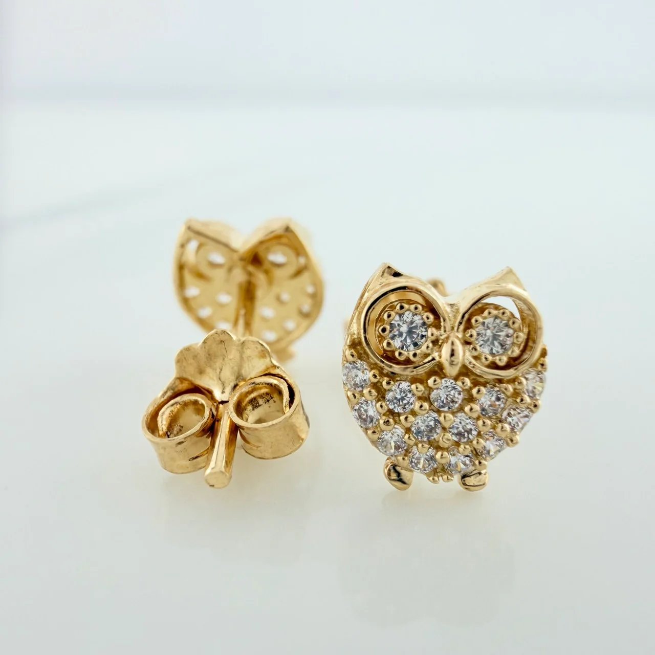 Topos Buho 1.45gr / 7.6mm Oro Amarillo 18K % - Image 3