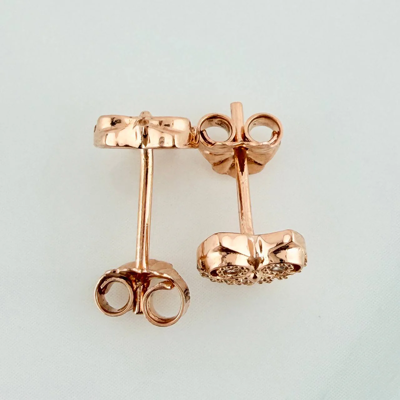 Topos Buho 1.4gr / 7.6mm Oro Rosa 18K % - Image 4