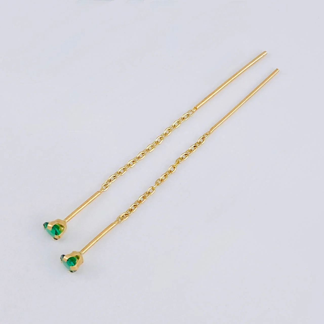 Topos Cadena Largos 0.95 g / 5.8 cm Oro Amarillo 18K - Image 3