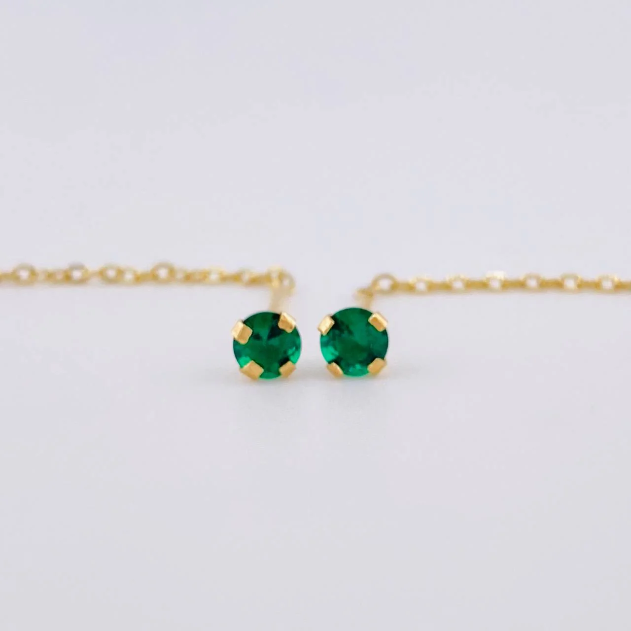 Topos Cadena Largos 0.95 g / 5.8 cm Oro Amarillo 18K