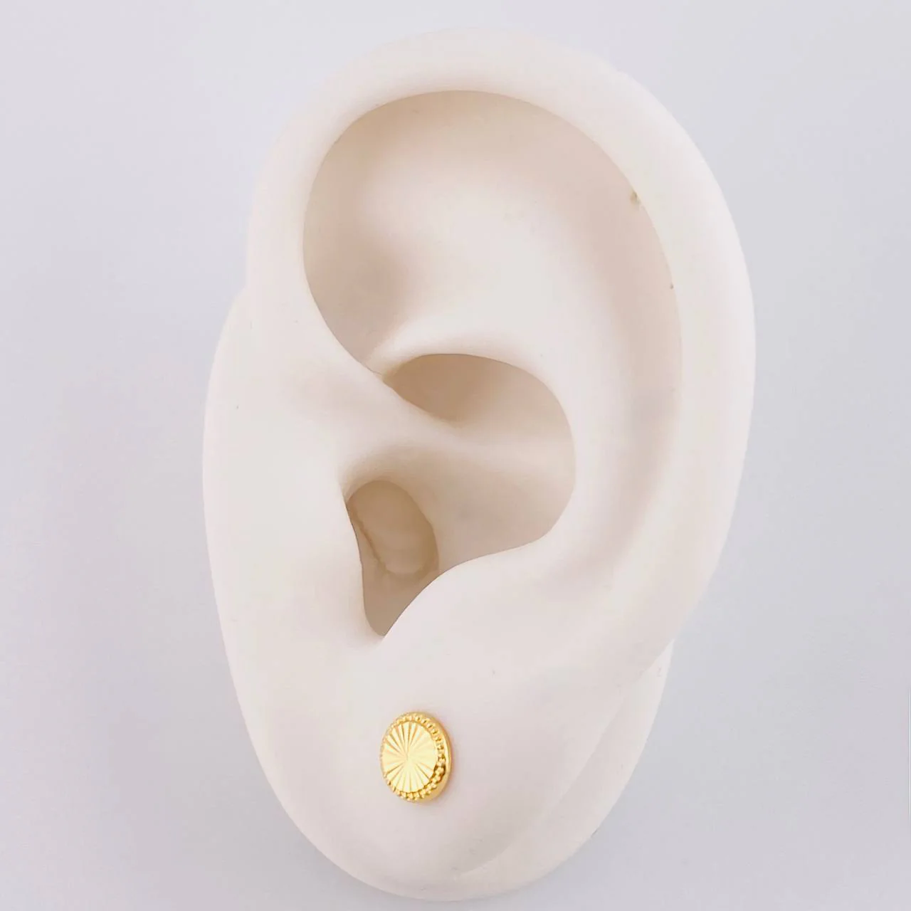 Topos Circulo Diamantado 0.75g / 0.7mm Oro Amarillo 18K - Image 4