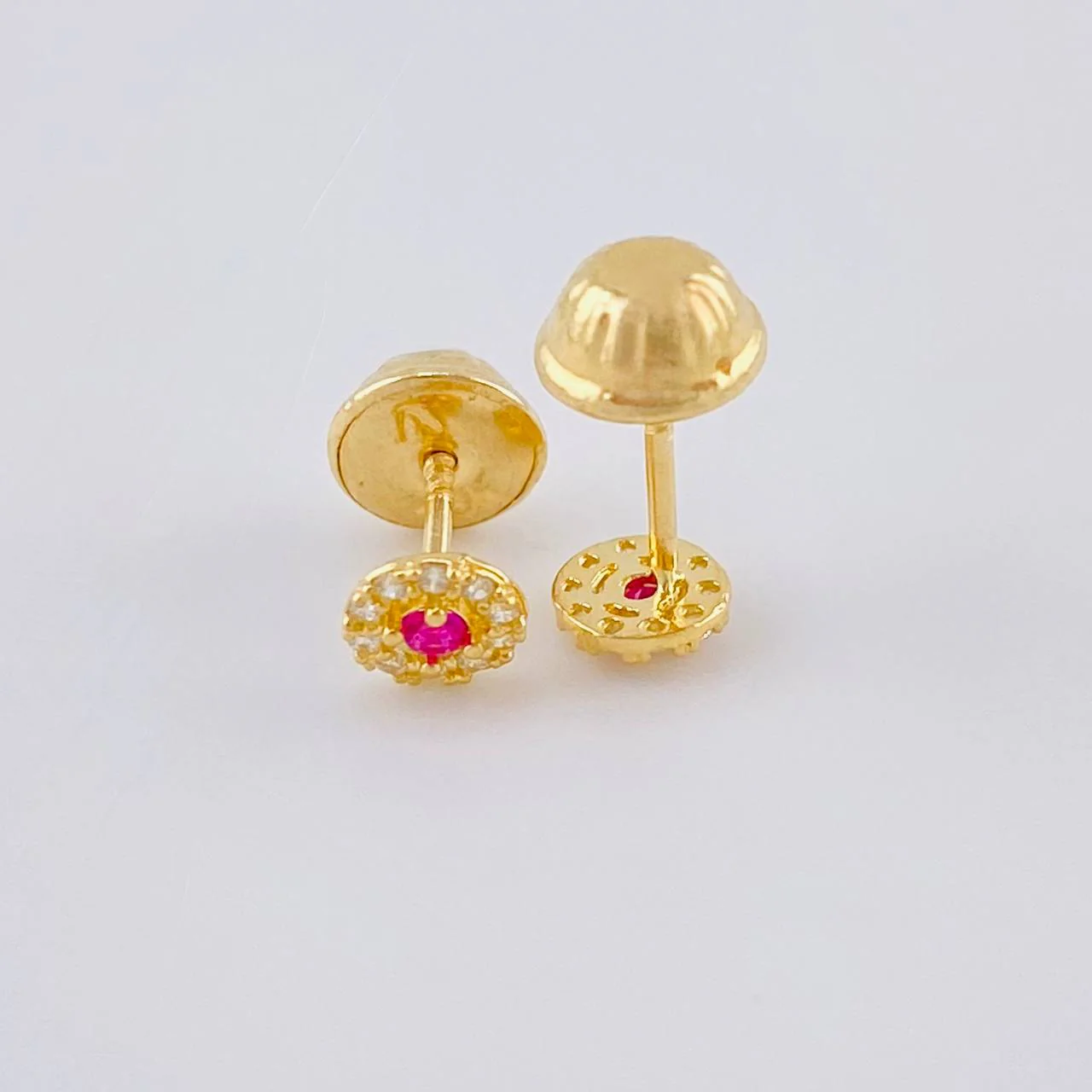 Topos Circulo Halo 0.55 g / 4.4 mm Oro Amarillo 18K - Image 3