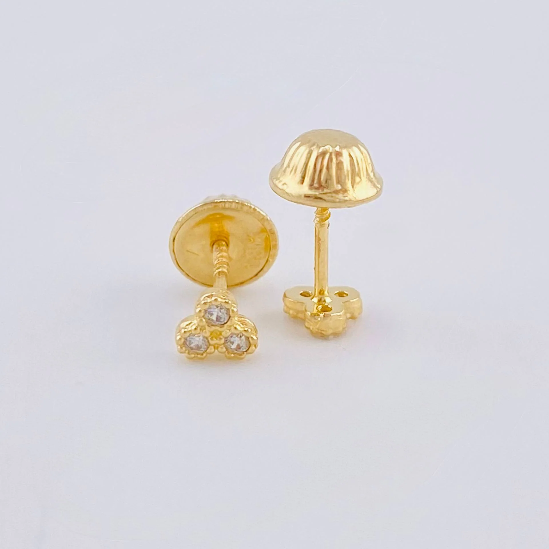 Topos Colmena Triple 0.55gr / 3.7mm Oro Amarillo 18K © - Image 3
