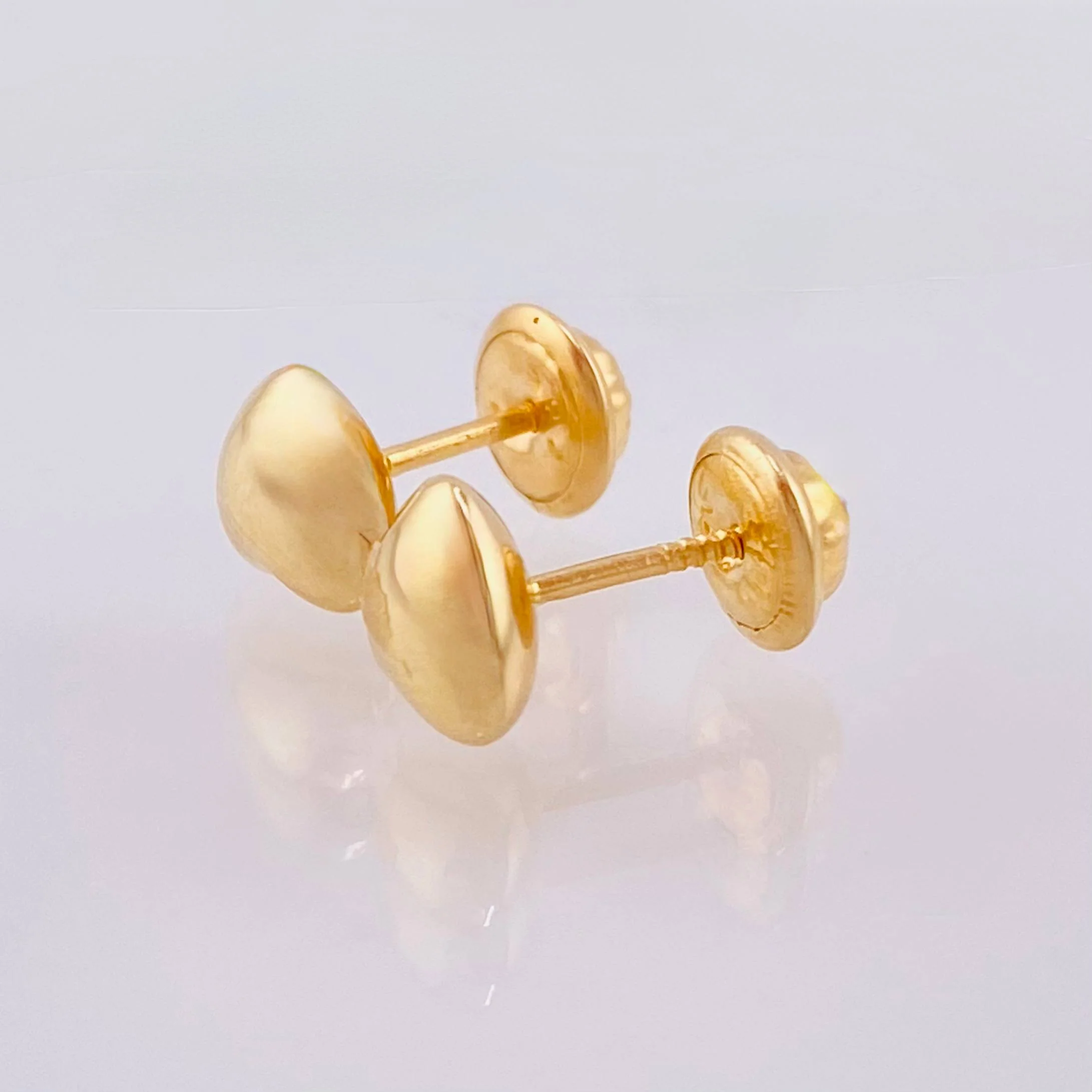 Topos Corazón 0.65gr / 6.1mm Oro Amarillo 18K © - Image 3