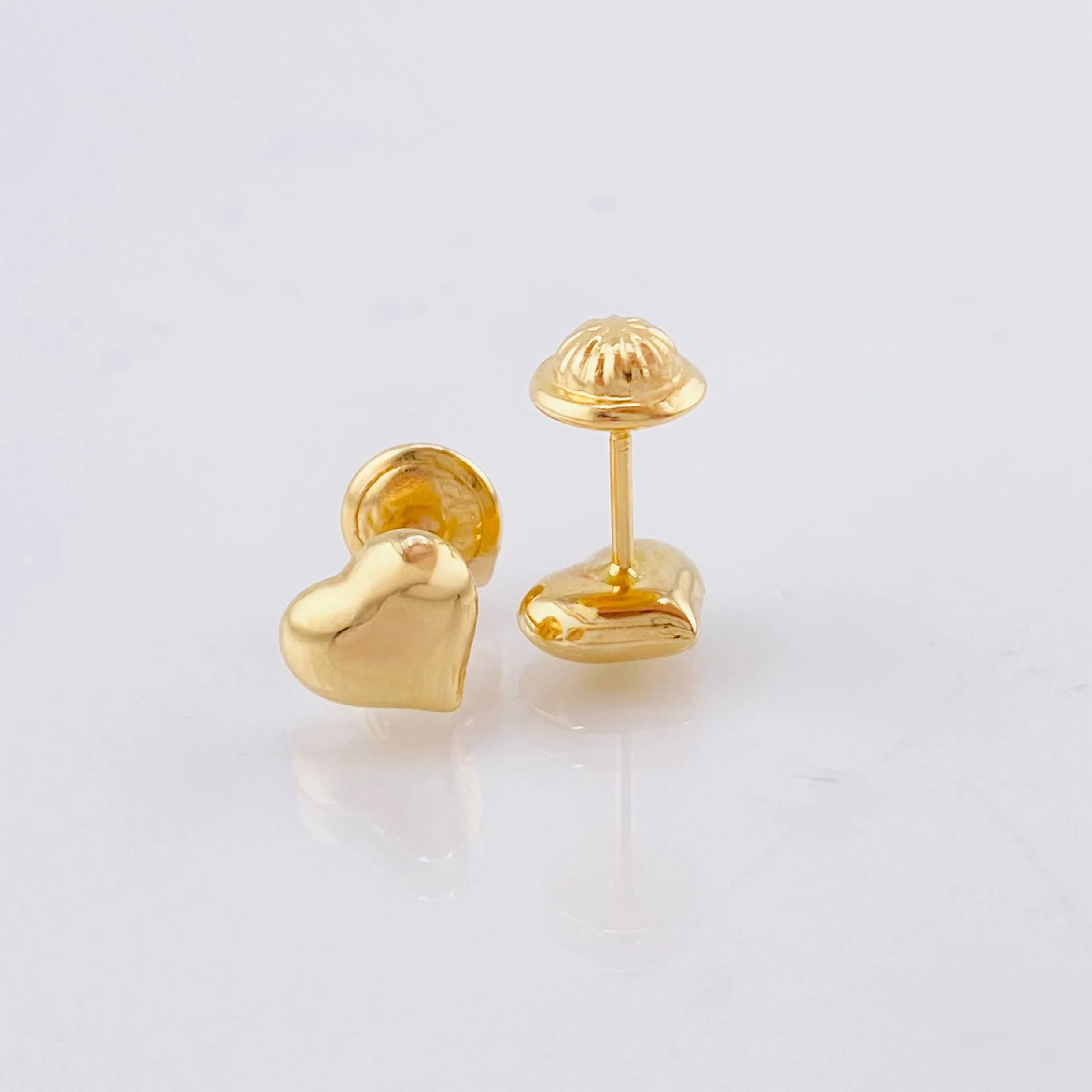 Topos Corazón 0.65gr / 6.1mm Oro Amarillo 18K © - Image 3