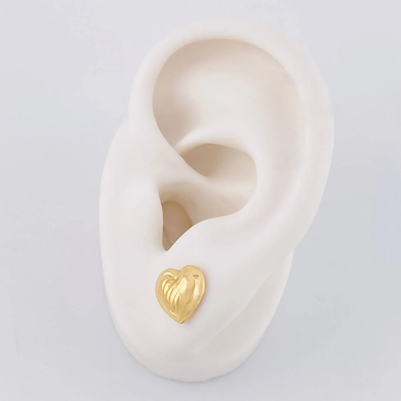 Topos Corazón Sobresalto Lineal 1 g / 9 mm Oro Amarillo 18K - Image 4