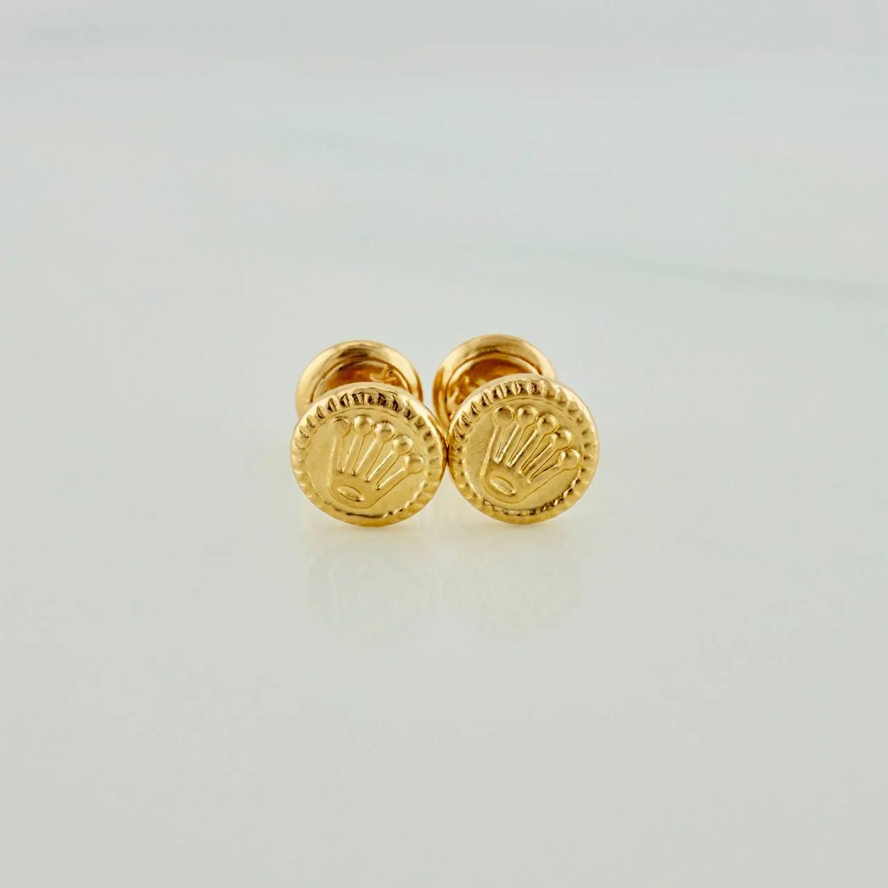 Topos Corona 0.65gr / 6mm Oro Amarillo 18K &
