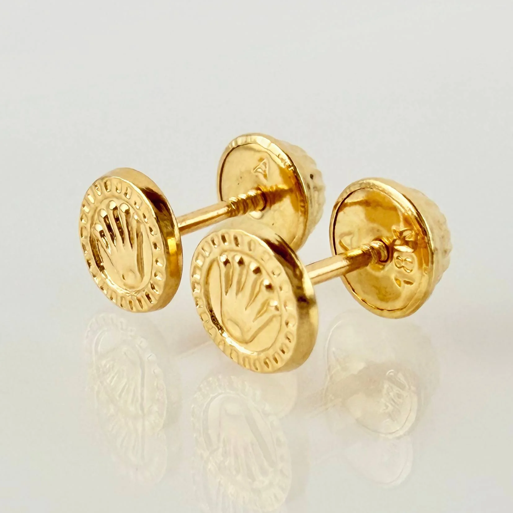 Topos Corona Circula 0.75gr / 7.5mm Oro Amarillo 18K - Image 2