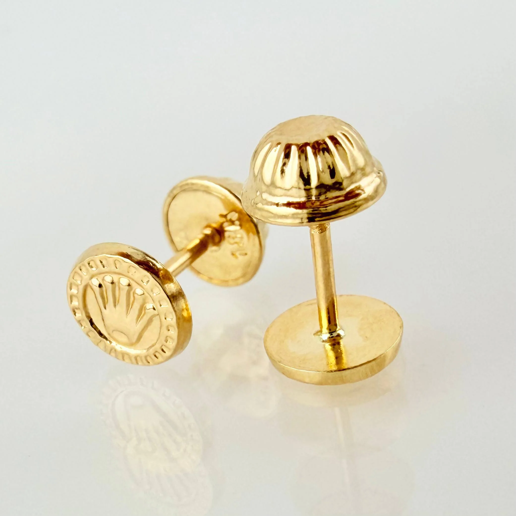 Topos Corona Circula 0.75gr / 7.5mm Oro Amarillo 18K - Image 3