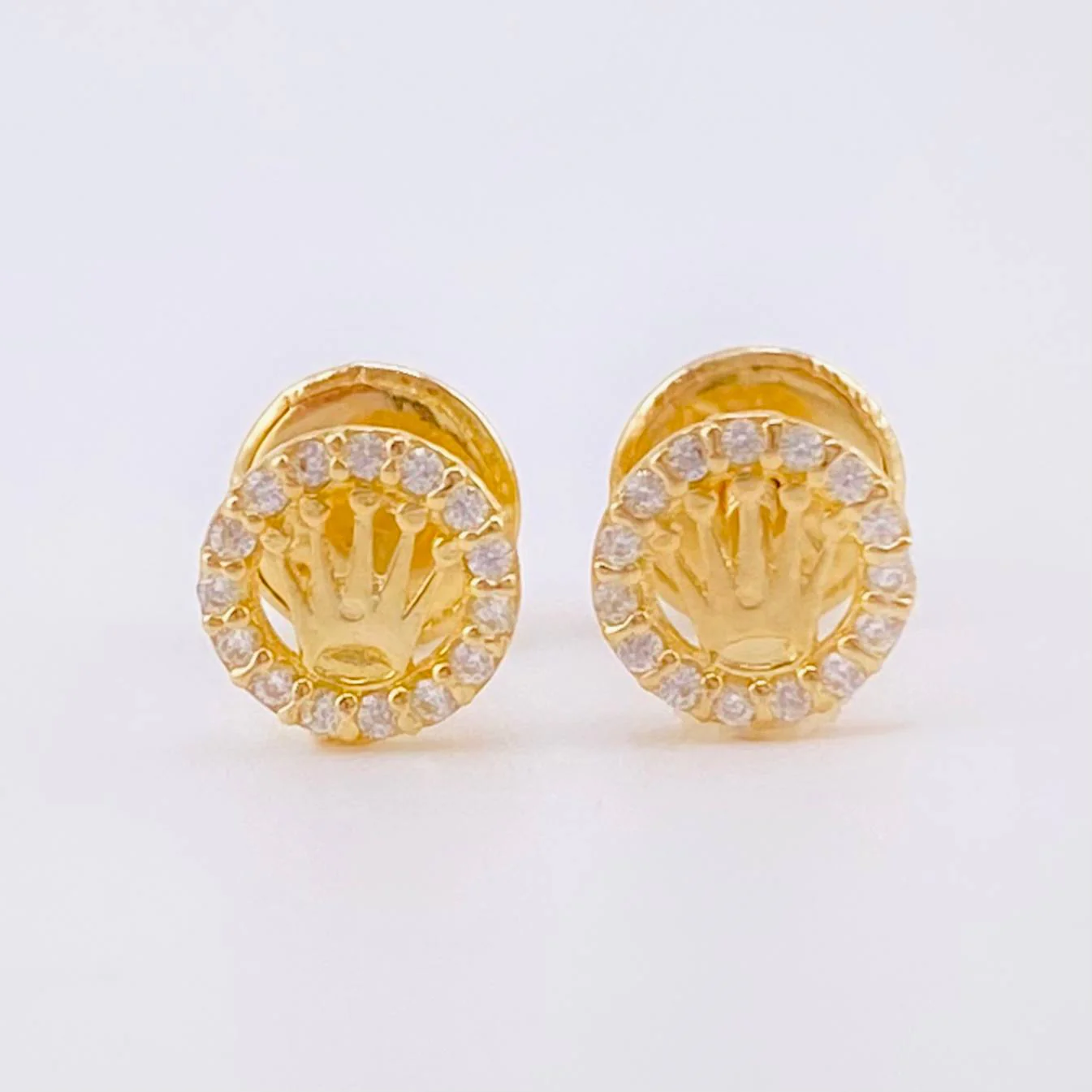 Topos Corona Circula Tupida 1gr / 6.8mm Oro Amarillo 18K
