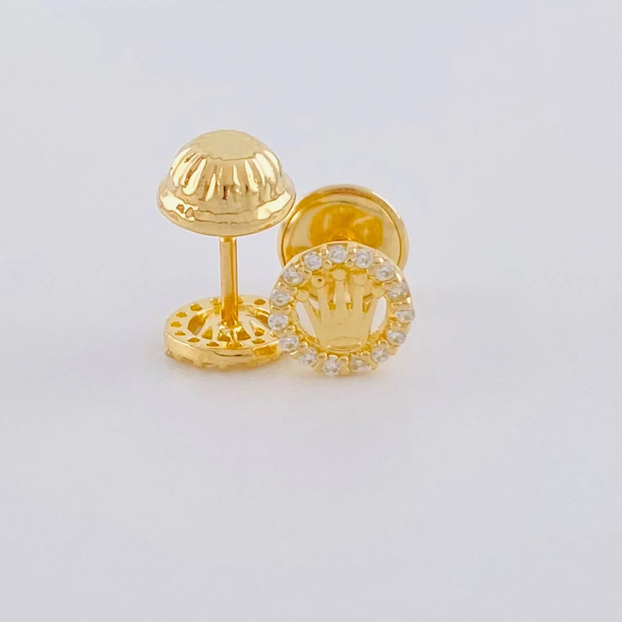 Topos Corona Tupida 0.7 g / 5.55 mm Oro Amarillo 18K - Image 3