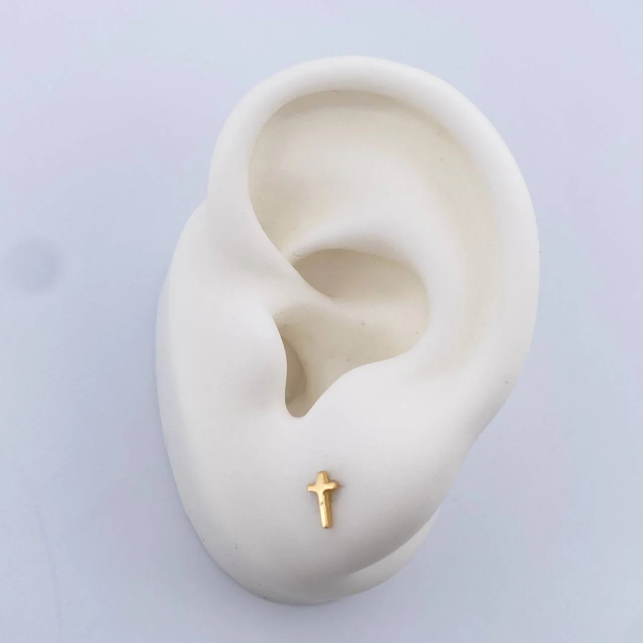 Topos Cruz 0.6gr / Oro 18K - Image 3