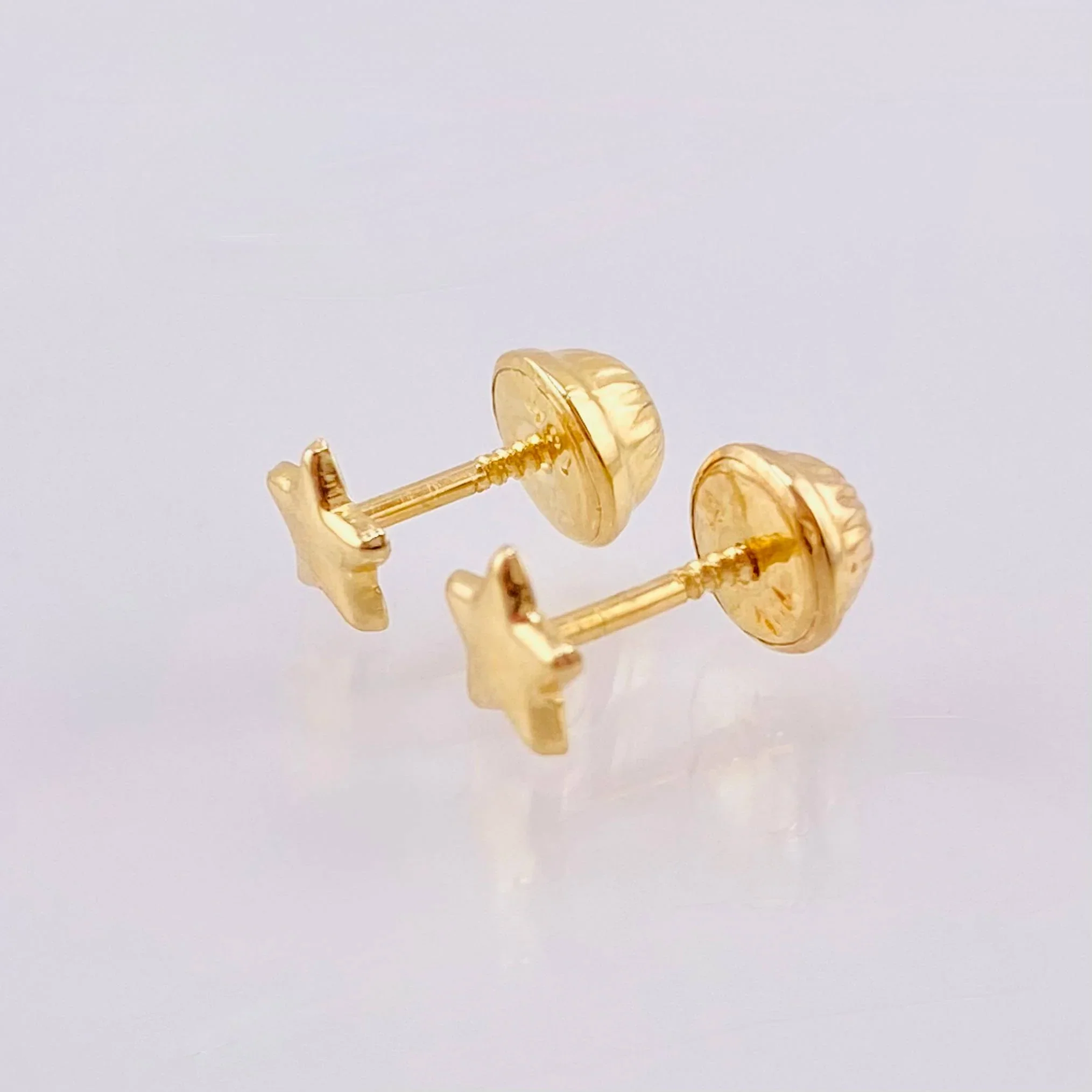 Topos Estrella 0.4 g / 4 mm Oro Amarillo 18K - Image 2