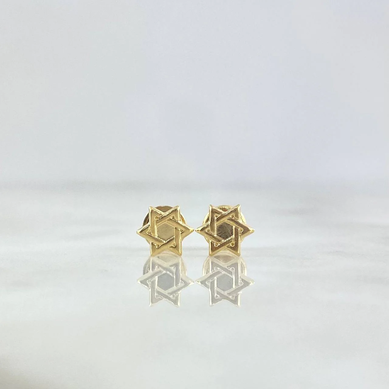 Topos Estrella De David 0.55 g / 6.1 mm Oro Amarillo 18K
