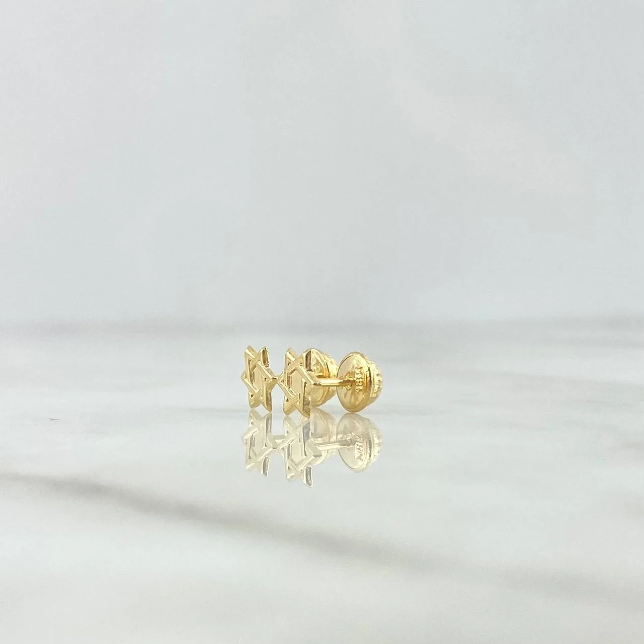 Topos Estrella De David 0.55 g / 6.1 mm Oro Amarillo 18K - Image 2