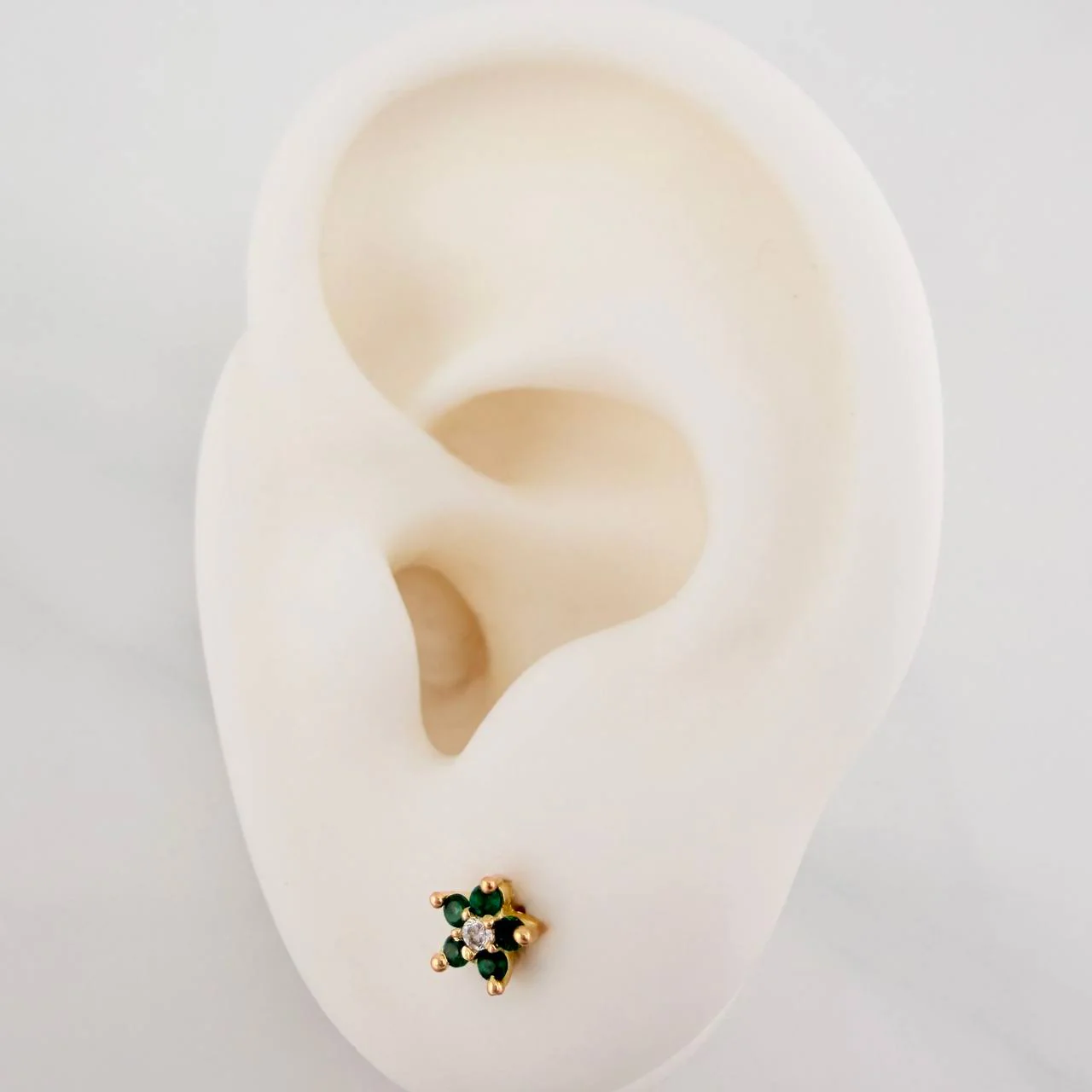 Topos Flor 0.85gr / 3mm Oro Amarillo 18K & - Image 4