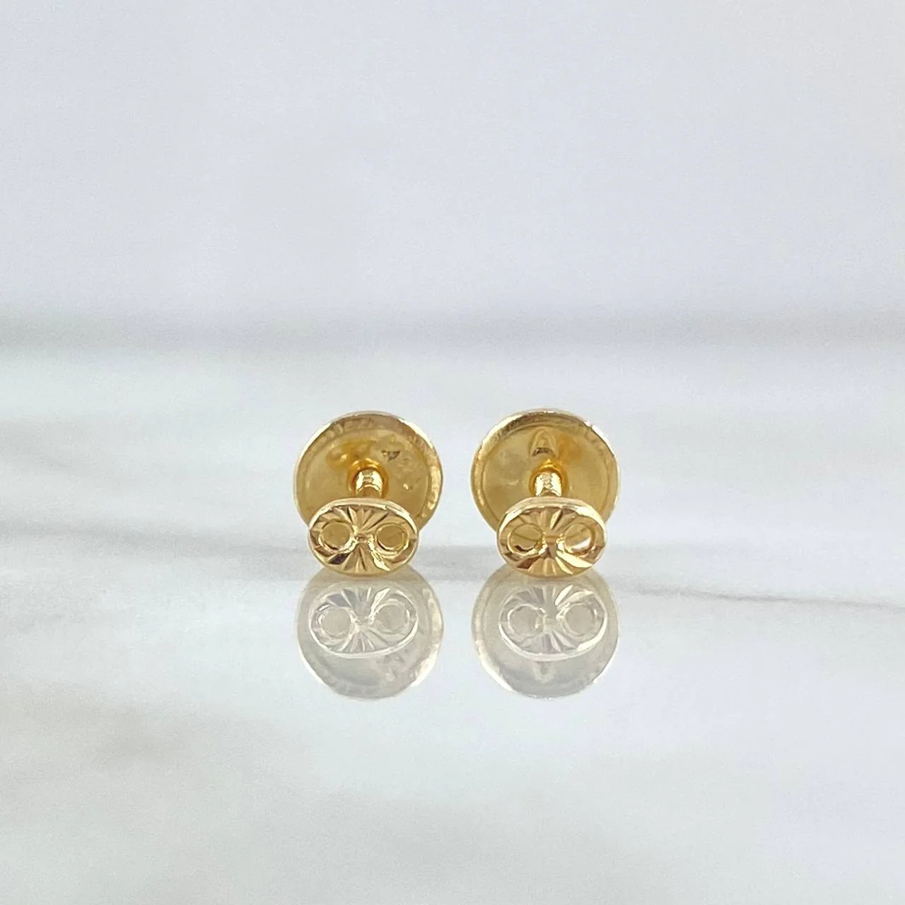 Topos GC 0.45gr / Diamantados Oro Amarillo 18K &