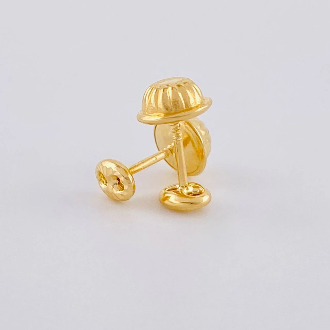Topos Gc Diamantado 0.4 g / 3.4 mm Oro Amarillo 18K - Image 3