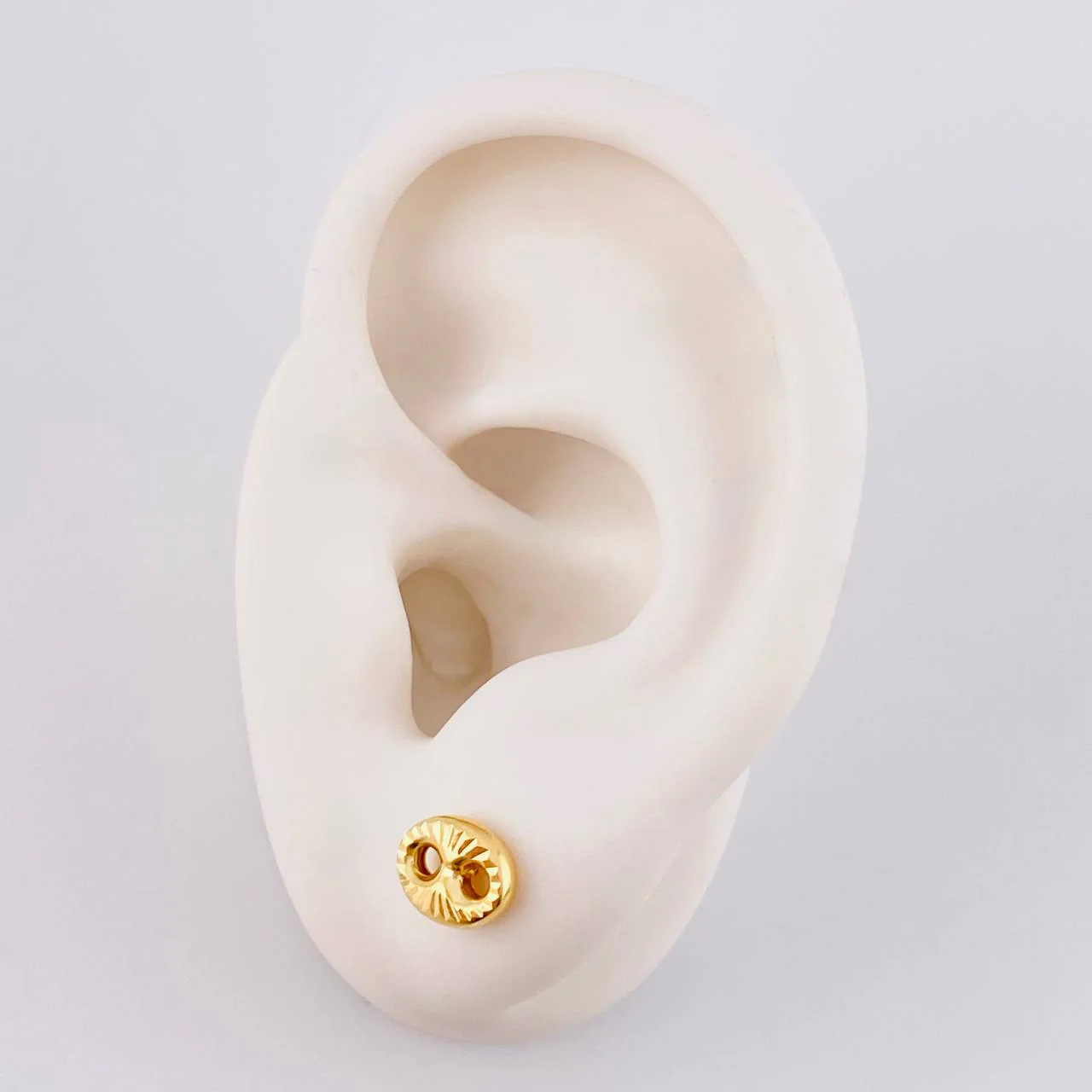 Topos Gc Diamantado 0.7 g / 6.4 mm Oro Amarillo 18K - Image 4