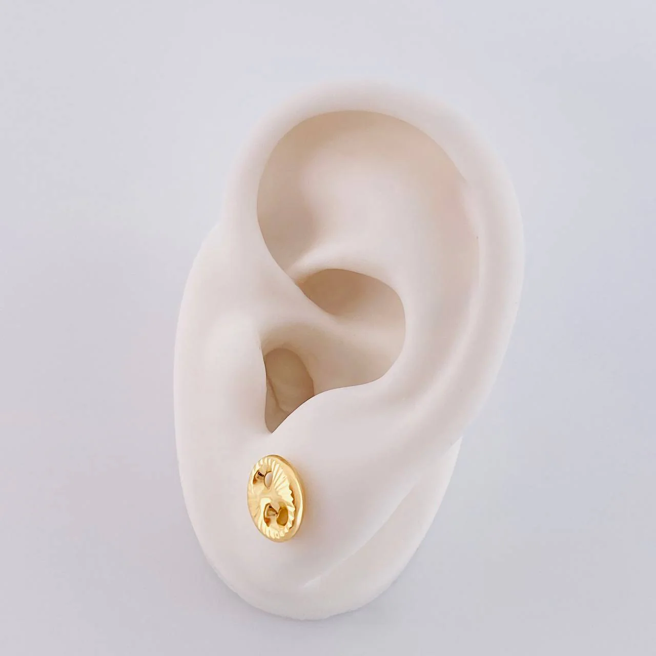 Topos Gc Diamantado 0.95 g / 7.9 mm Oro Amarillo 18K - Image 4