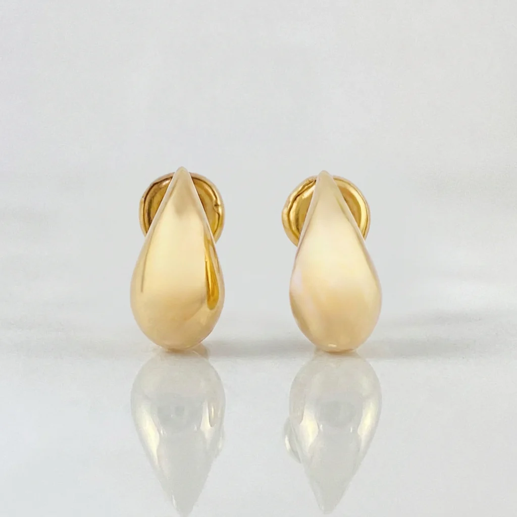 Topos Gota 0.85g / 10.2mm Oro Amarillo 18K