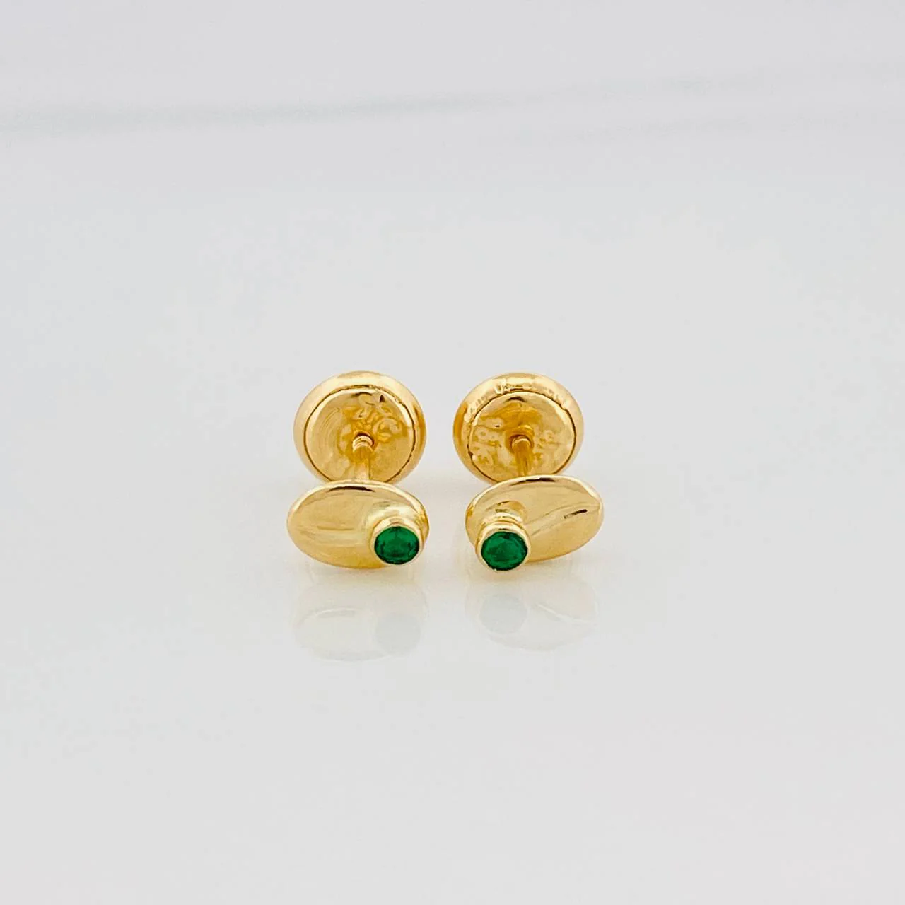 Topos Grano De Cafe 0.65 g / 2.25 mm Oro Amarillo 18K