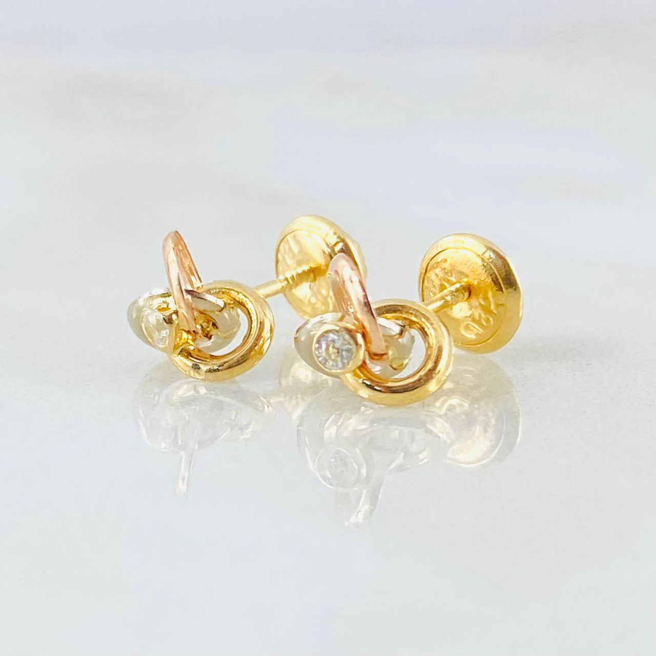 Topos Helice 0.9gr / 6.2mm Tres Oros 18K - Image 2