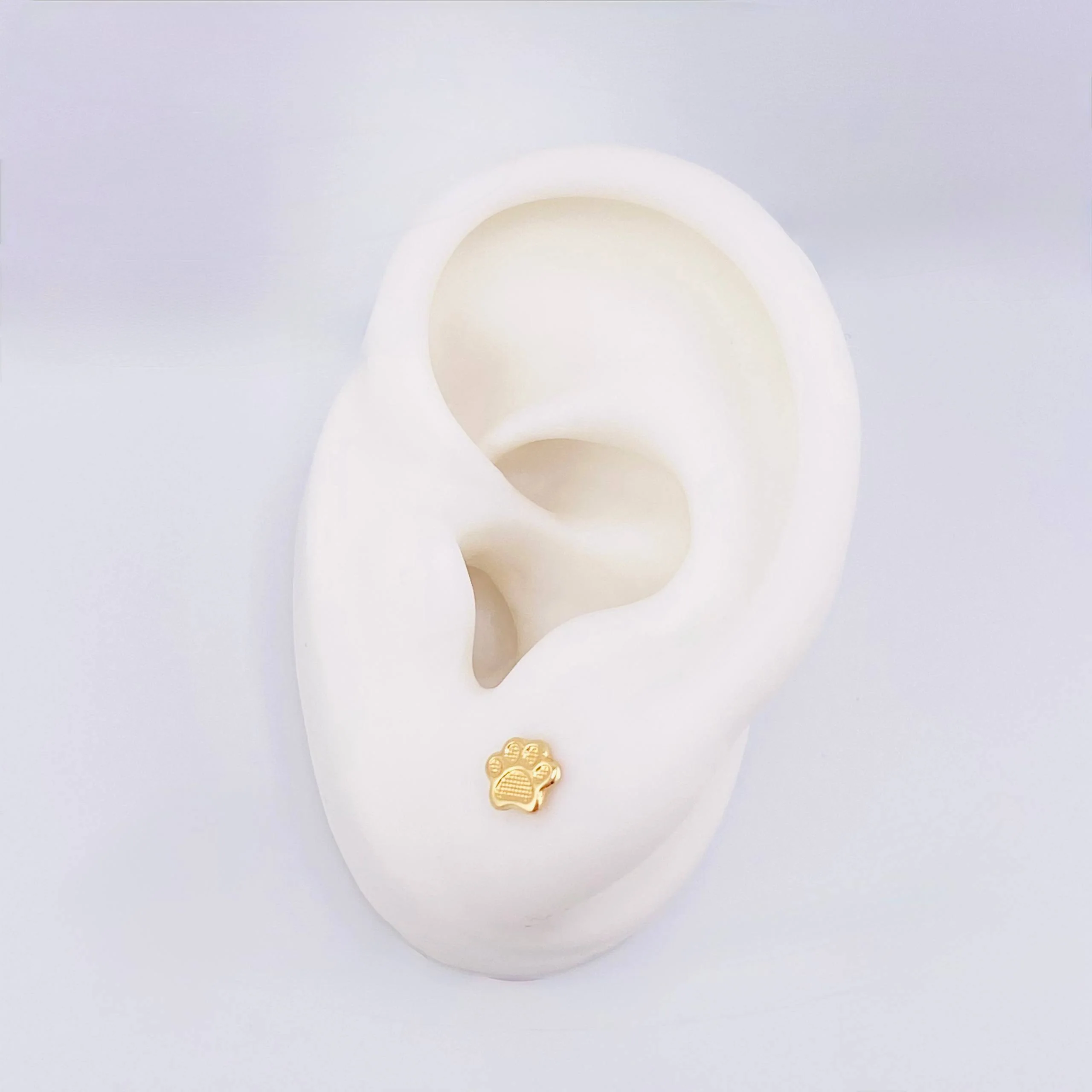 Topos Huella 0.6gr / 5mm Oro Amarillo 18K - Image 4