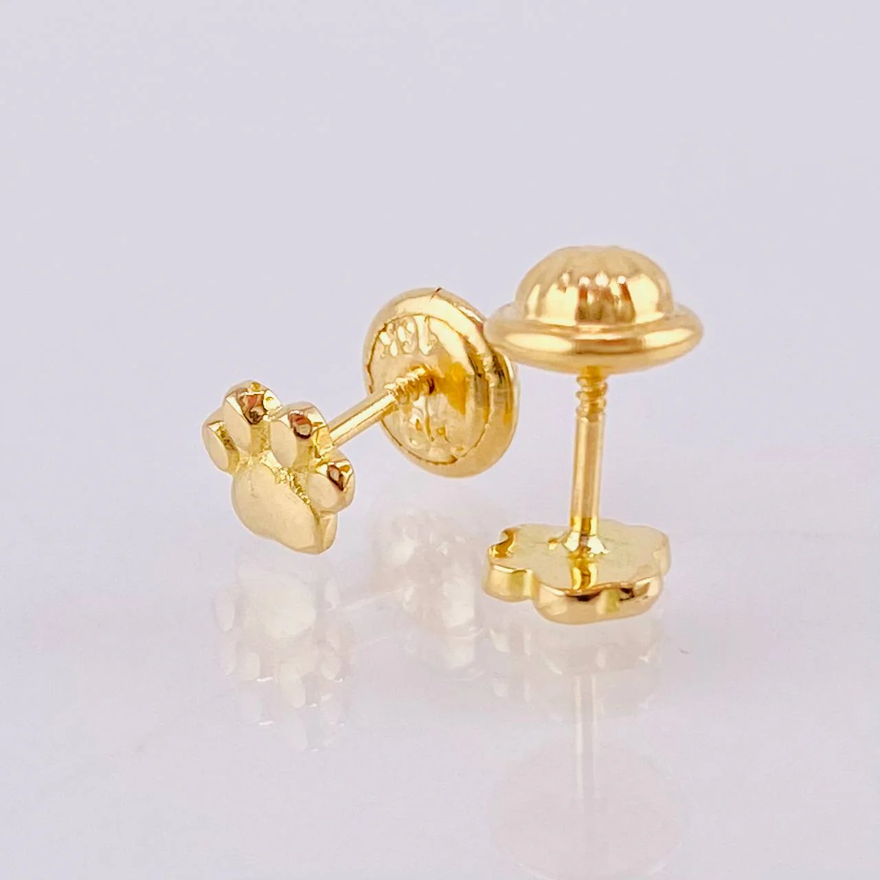 Topos Huella 0.95gr / 5mm Oro Amarillo 18K - Image 4