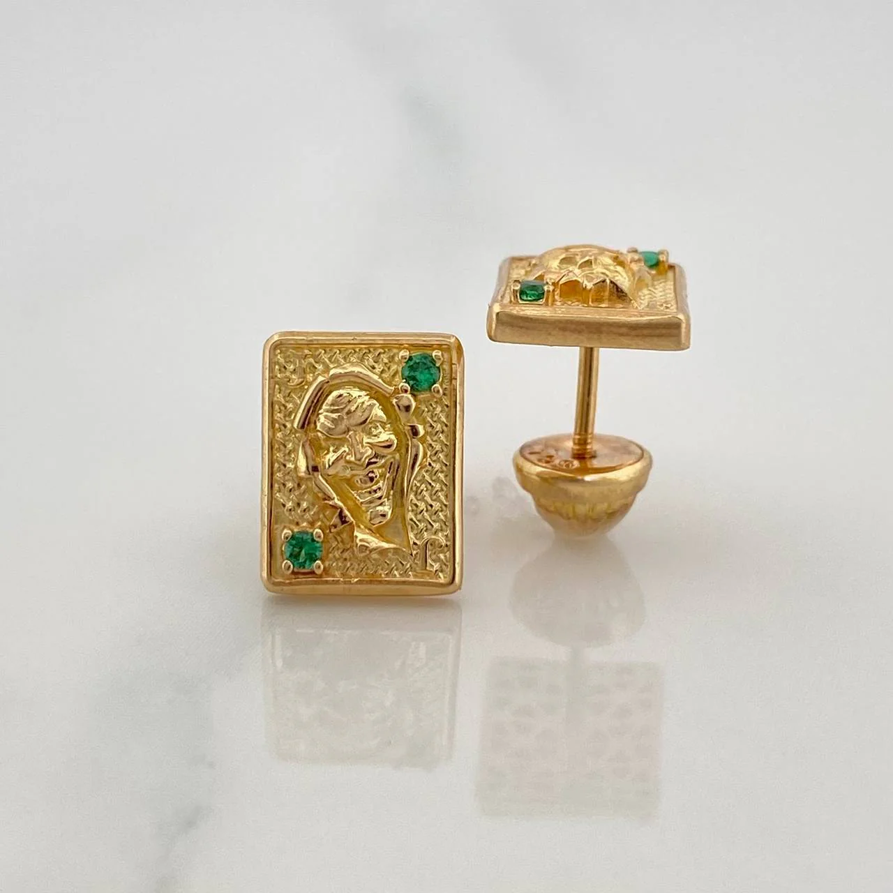 Topos Joker 1.55gr / 3mm Oro Amarillo 18K % - Image 3