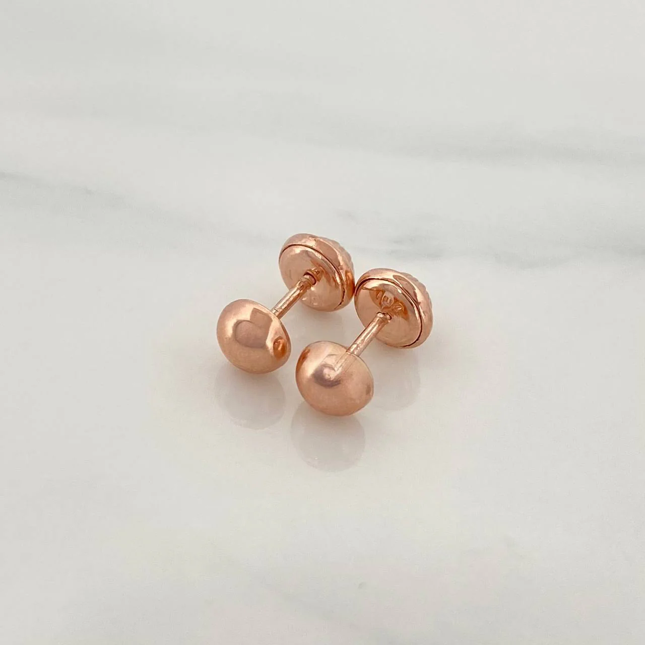 Topos Media Bola 0.6 g / 4 mm Oro Rosa 18K - Image 2
