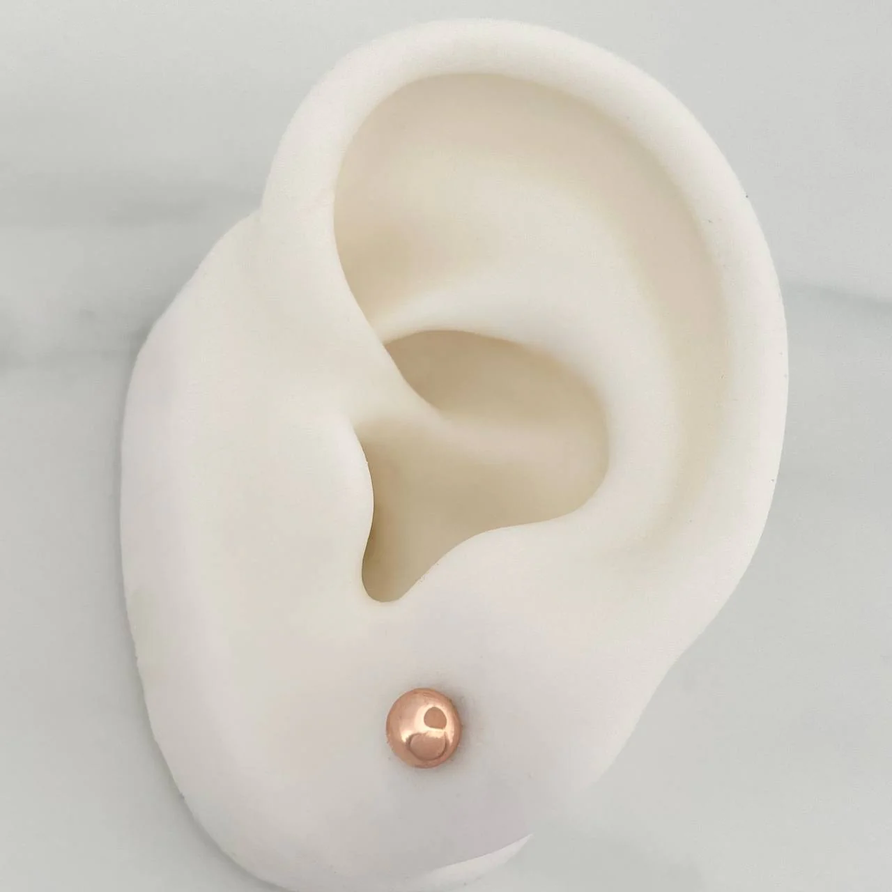 Topos Media Bola 0.6 g / 4 mm Oro Rosa 18K - Image 4