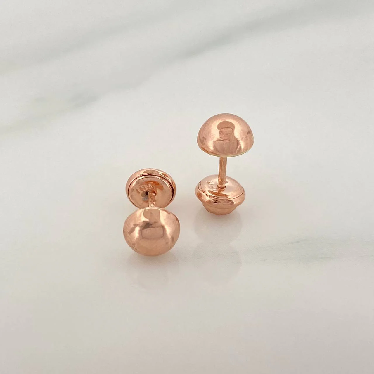 Topos Media Bola 0.65 g / 5 mm Oro Rosa 18K - Image 2
