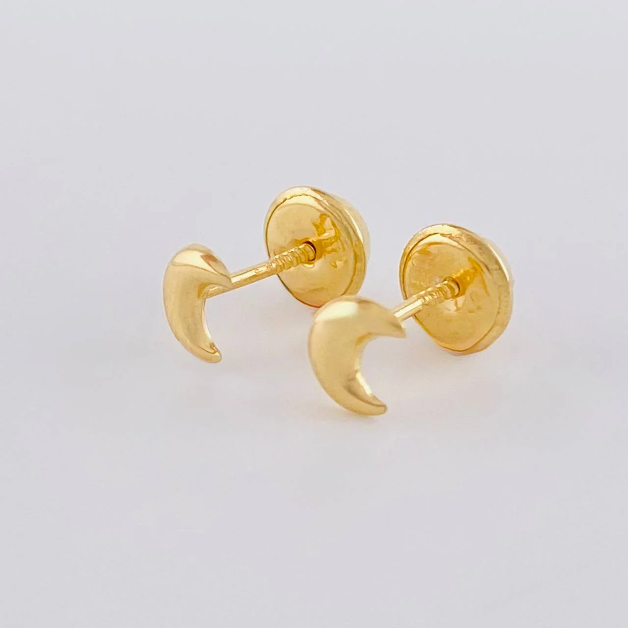 Topos Media Luna 0.45 g / 4.9 mm Oro Amarillo 18K - Image 2